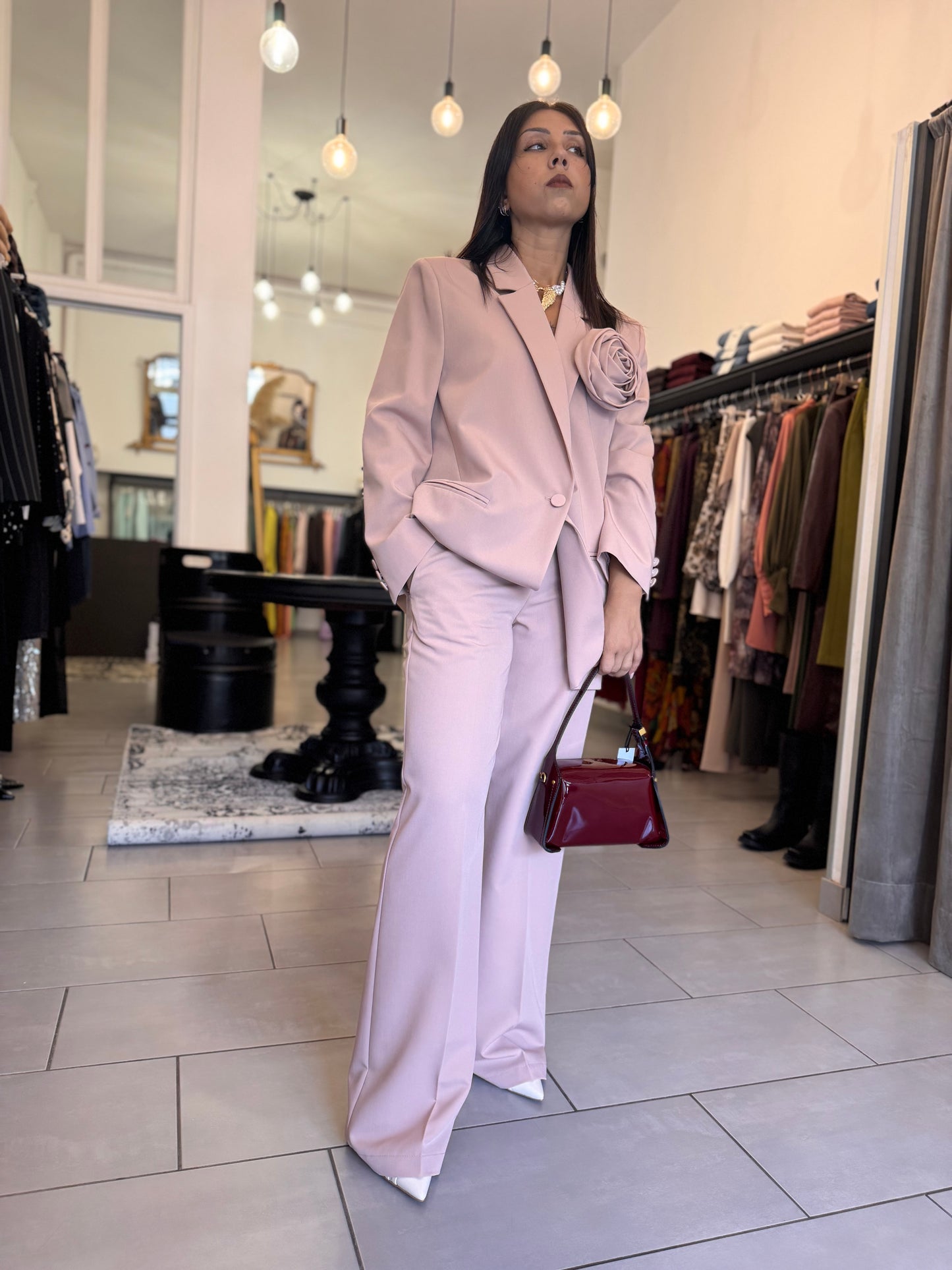 Pantalone rosa Vicolo