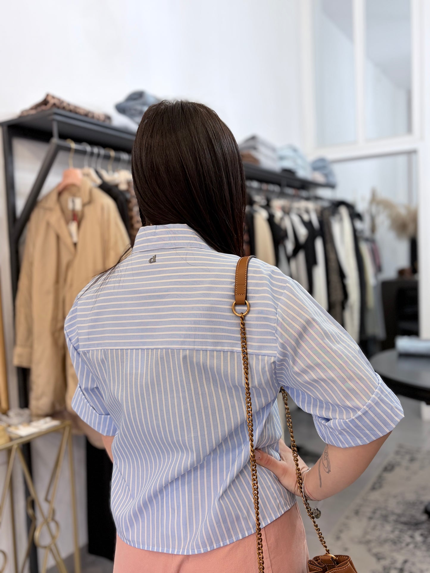 Camicia a righe Dixie