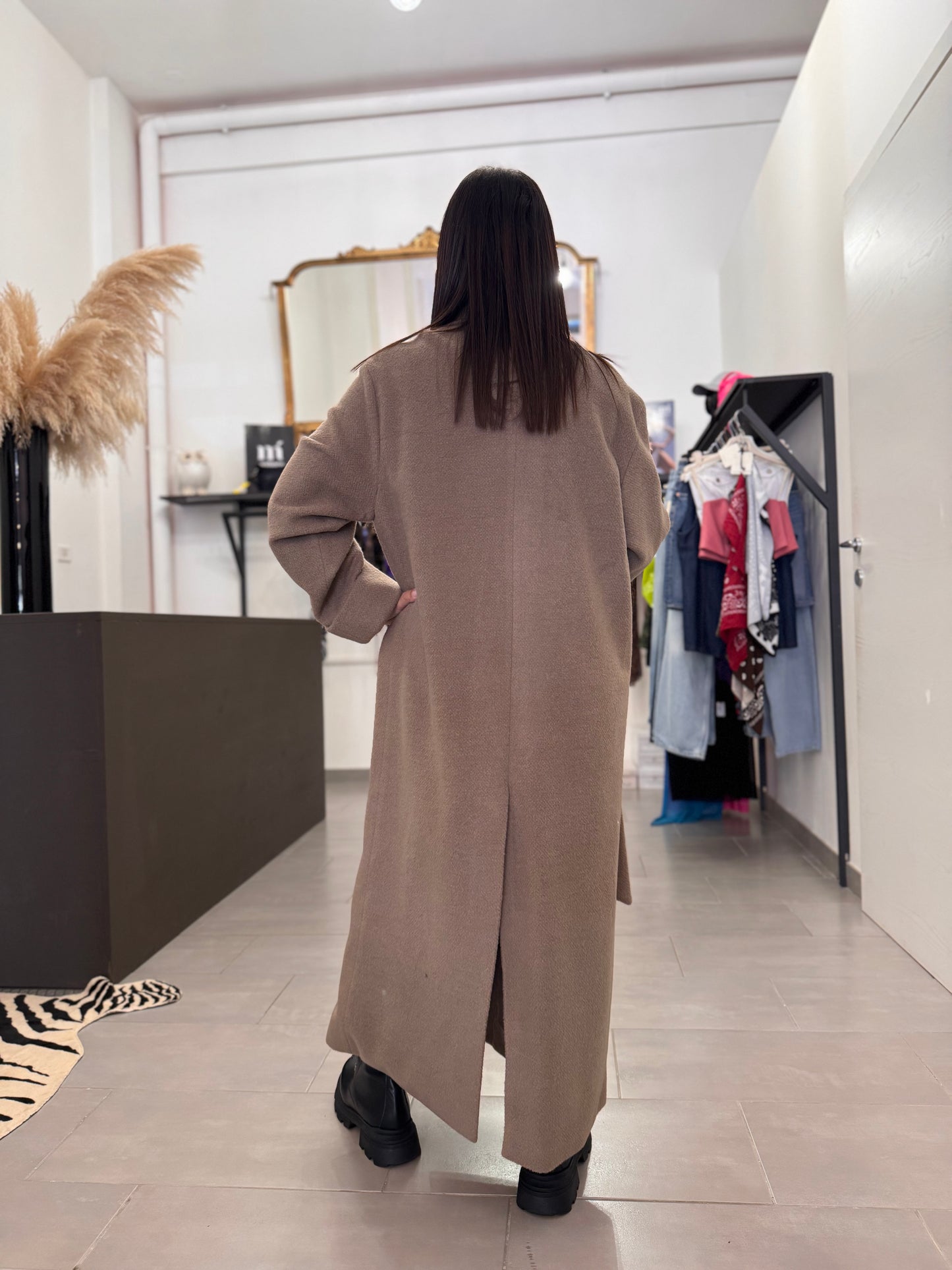 Cappotto beige Eleh