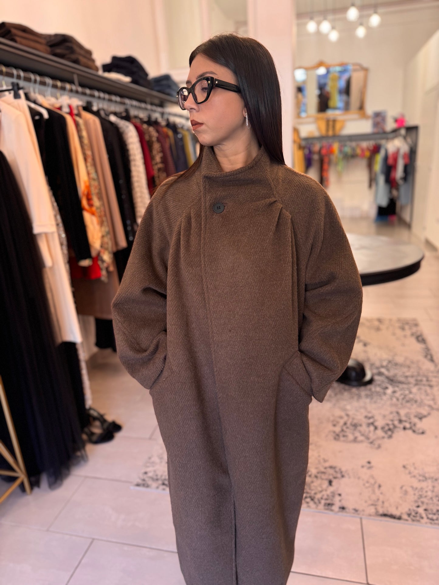 Cappotto marrone Eleh