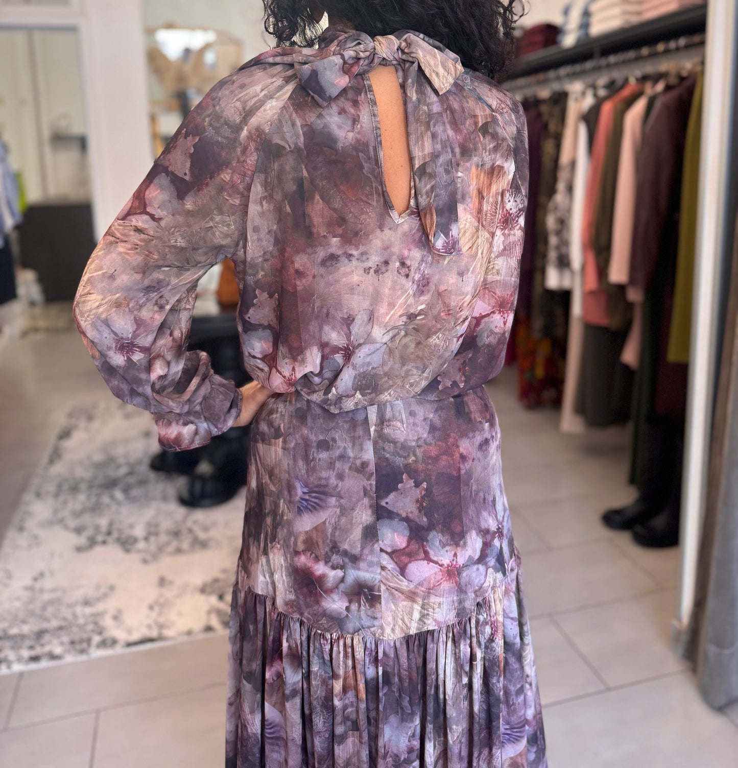 Camicia morbida in fantasia