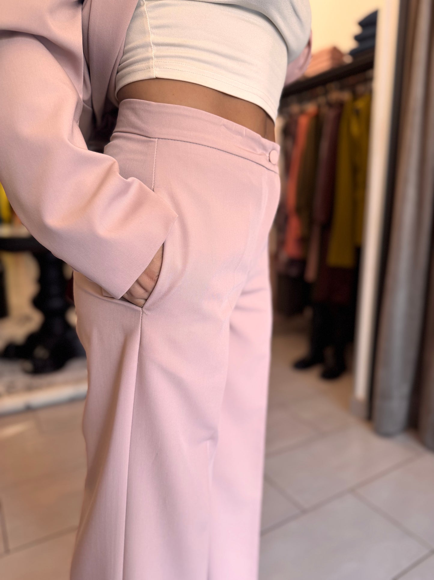 Pantalone rosa Vicolo