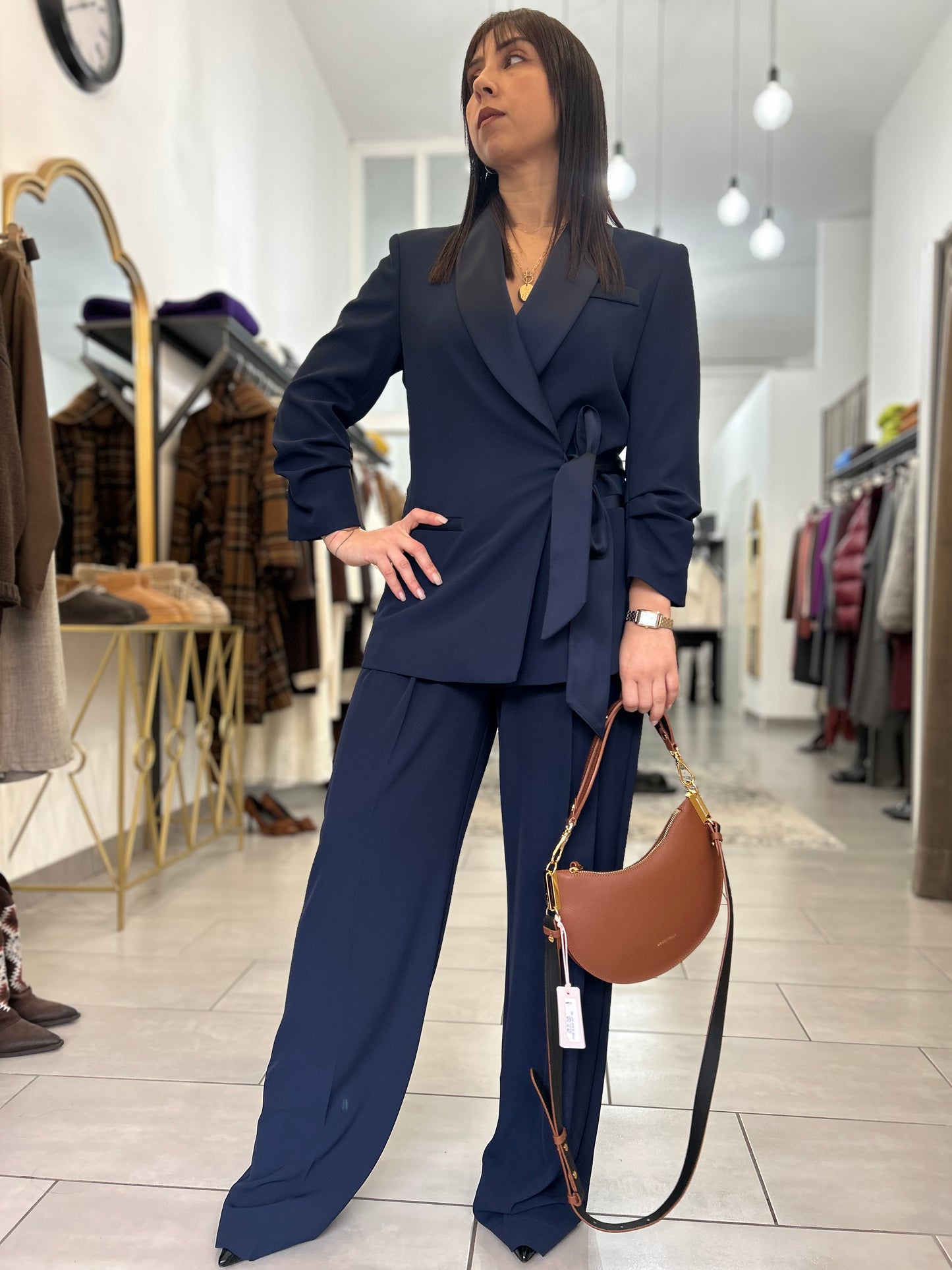 Pantalone blu Imperial