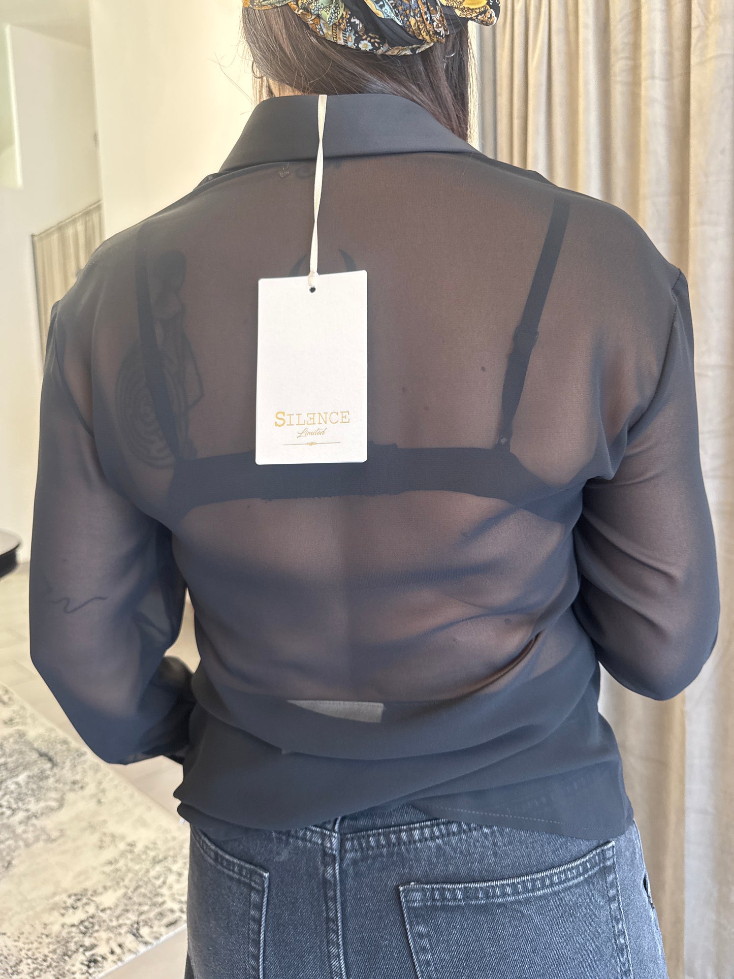 Camicia trasparente Silence