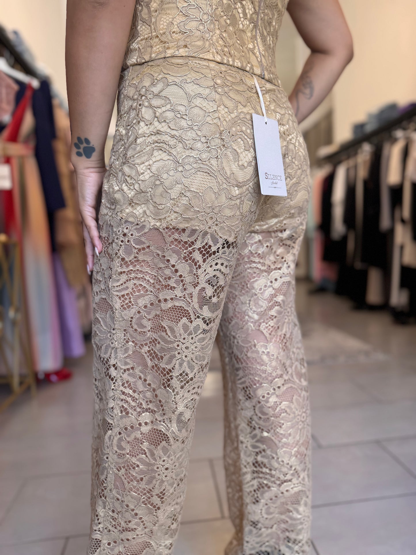 Pantalone in pizzo Silence