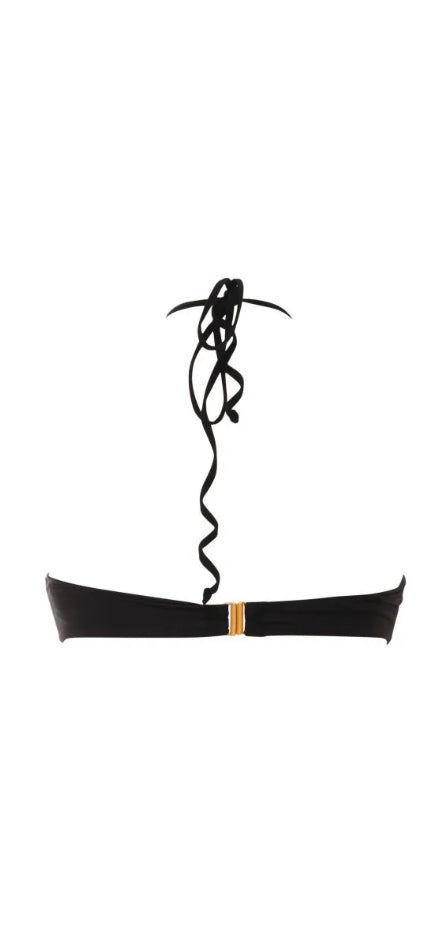 Top nero costume da bagno Matinèe