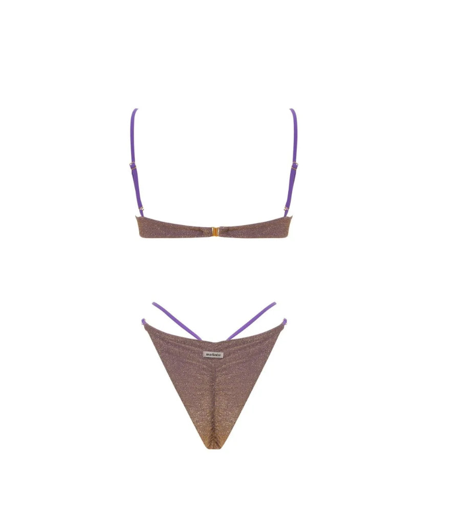 Bikini Matinèe glicine lurex