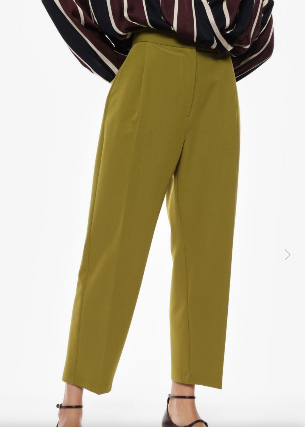 PANTALONI CROPPED A VITA ALTA Imperial