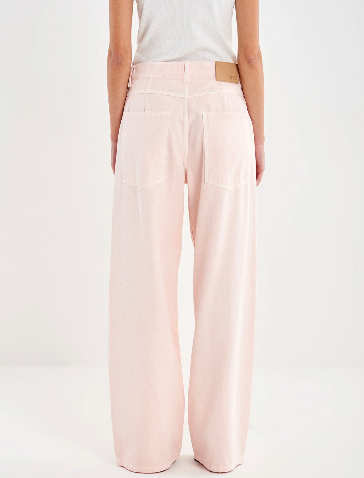 Jeans Icon Mia Baggy Rosa Vicolo