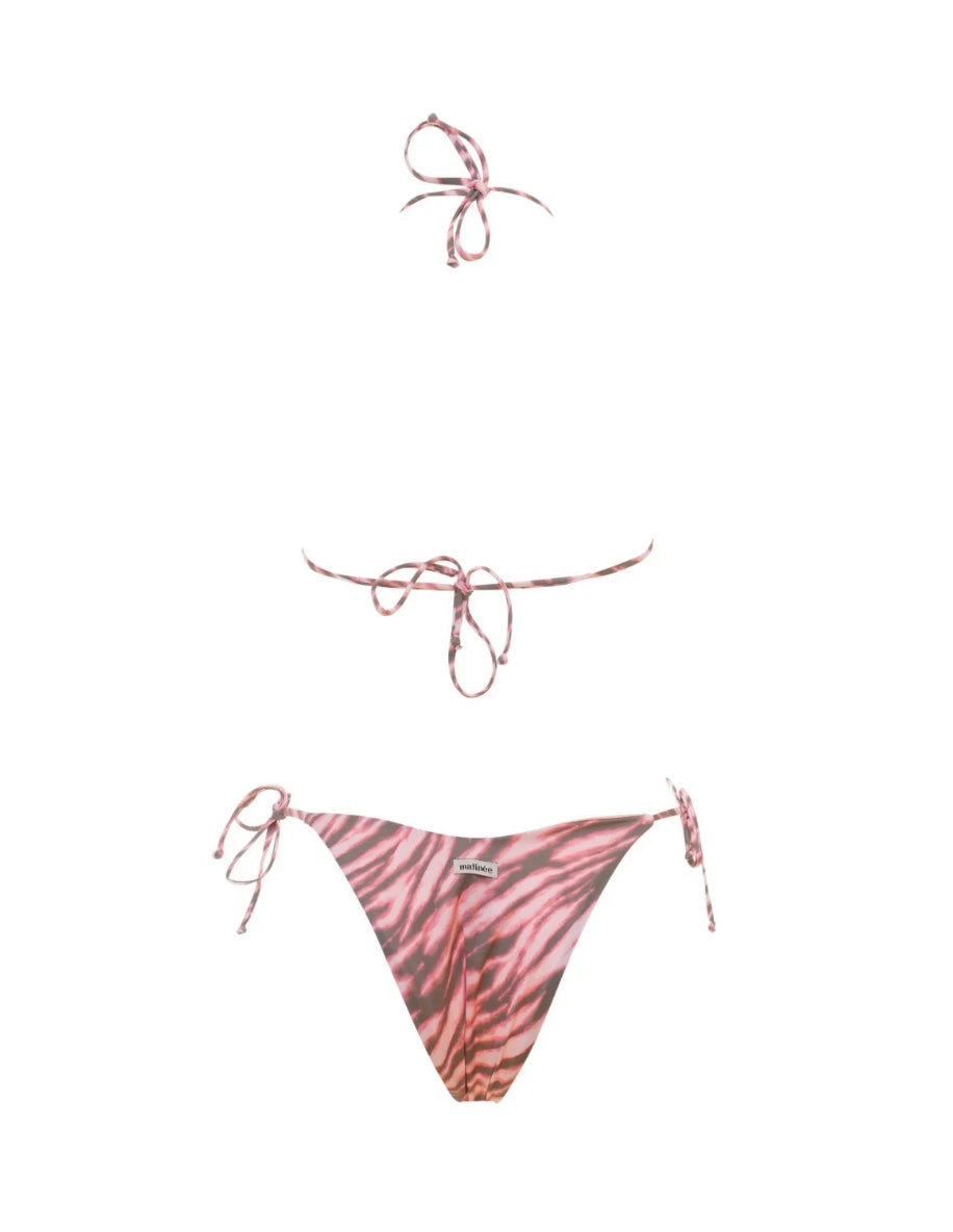 Bikini zebrato rosa Matinèe