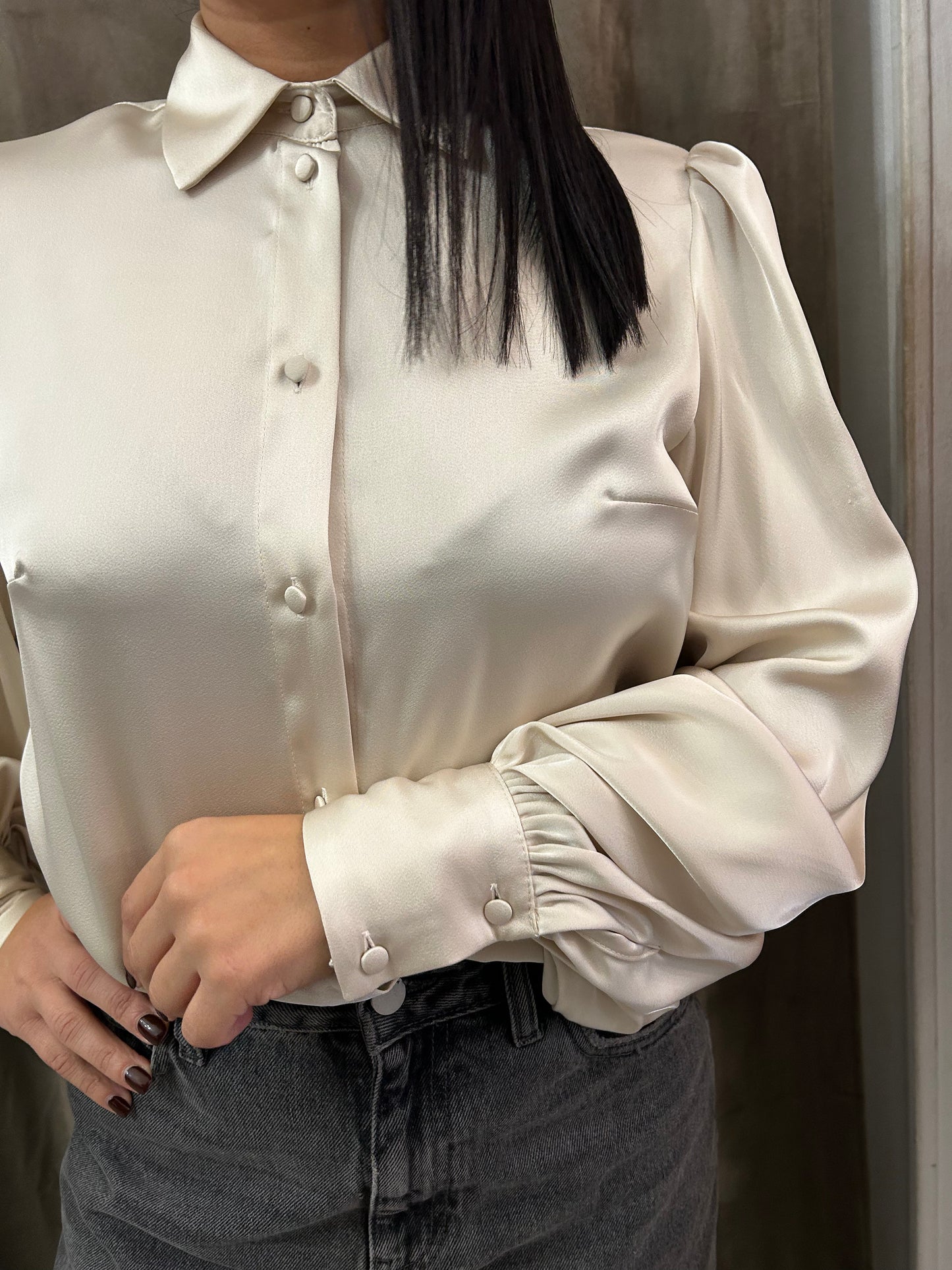 Camicia Silence Limited colore burro