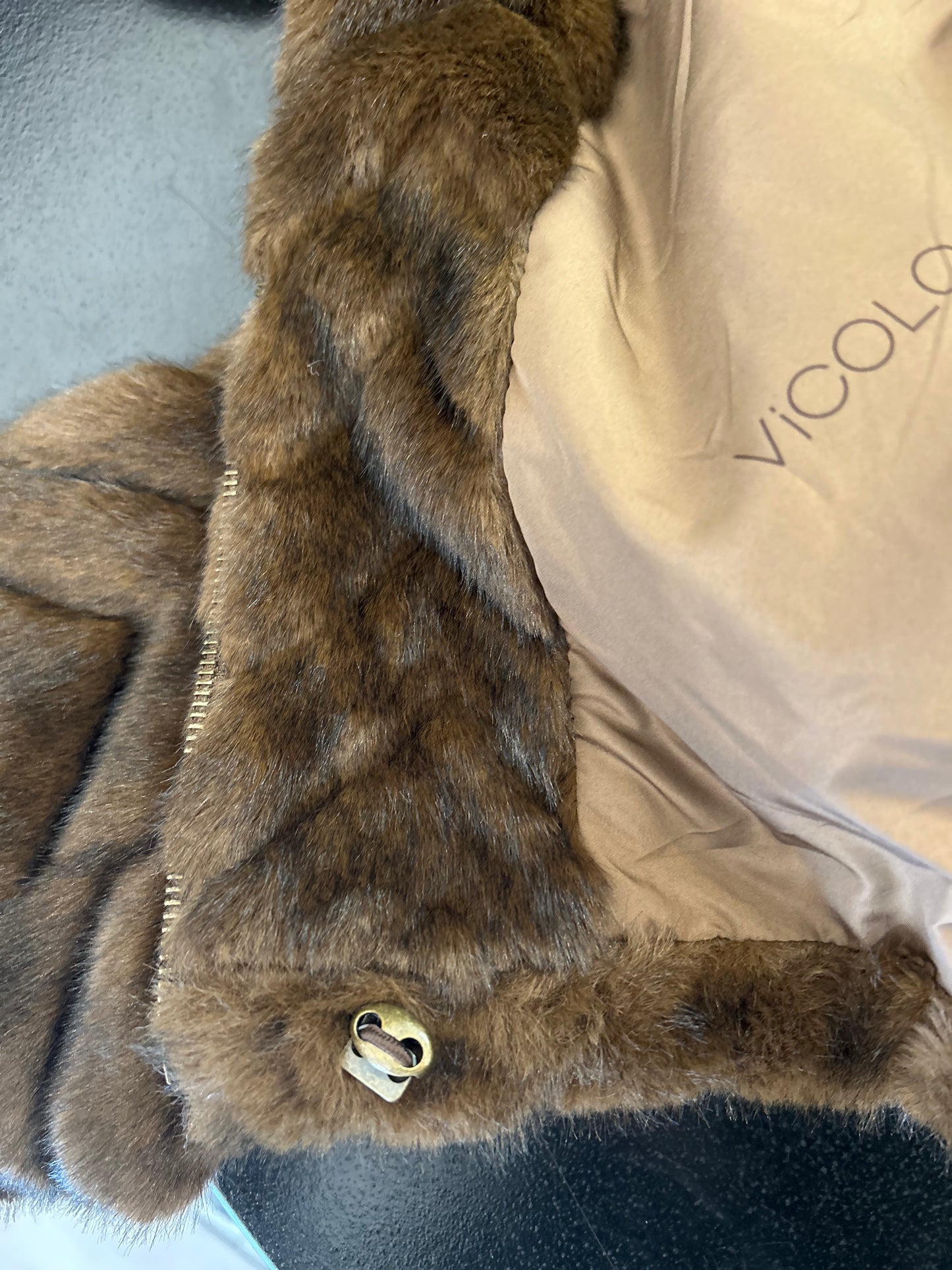 Eco pelliccia Vicolo marrone