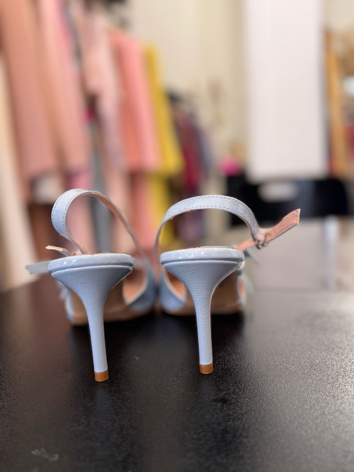 Décolleté Slingback in vernice