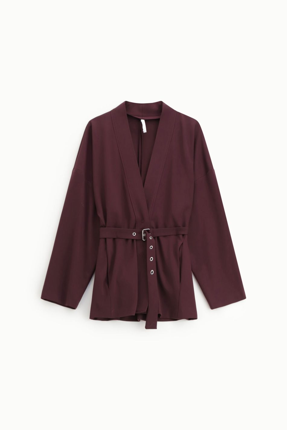 GIUBBOTTO STILE CARDIGAN CON CINTURA REGOLABILE