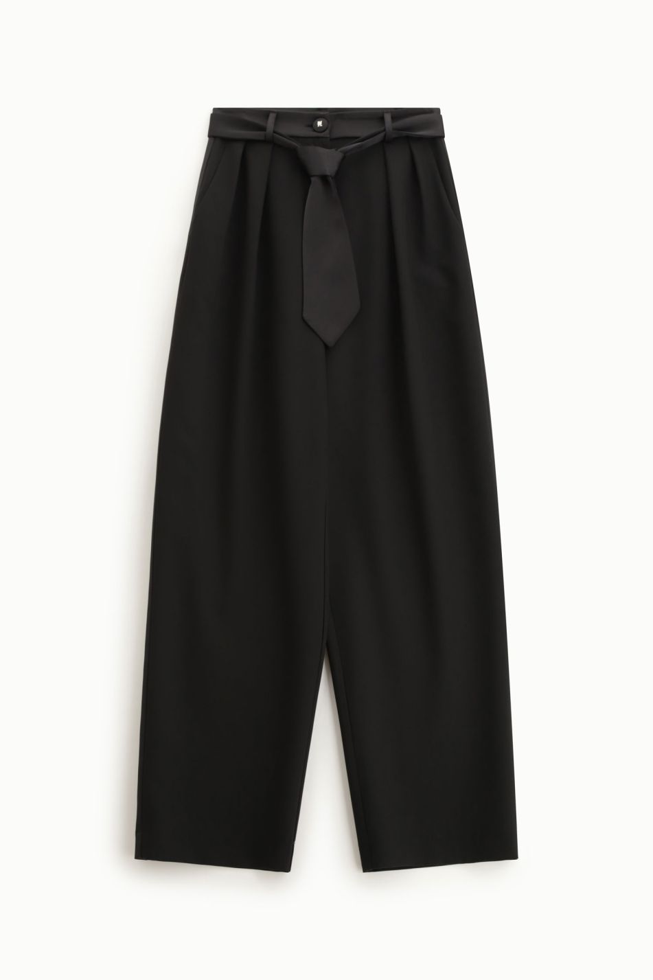 PANTALONI AMPI A VITA ALTA