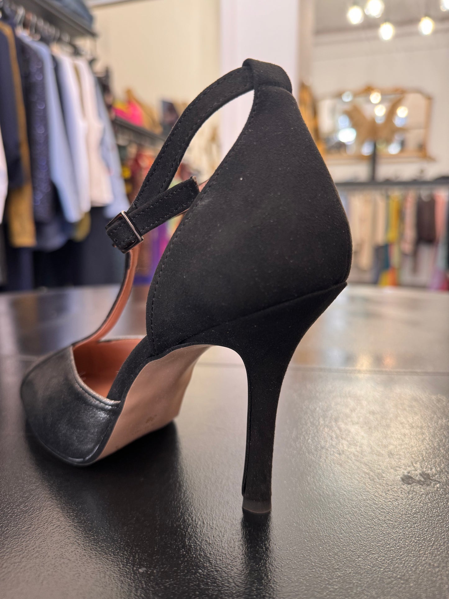 Décolleté nero e grigio