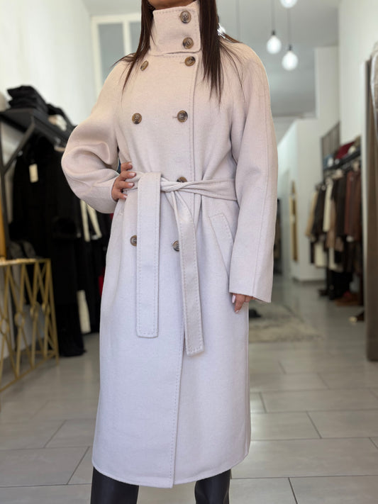 Cappotto lungo doppio petto Vicolo
