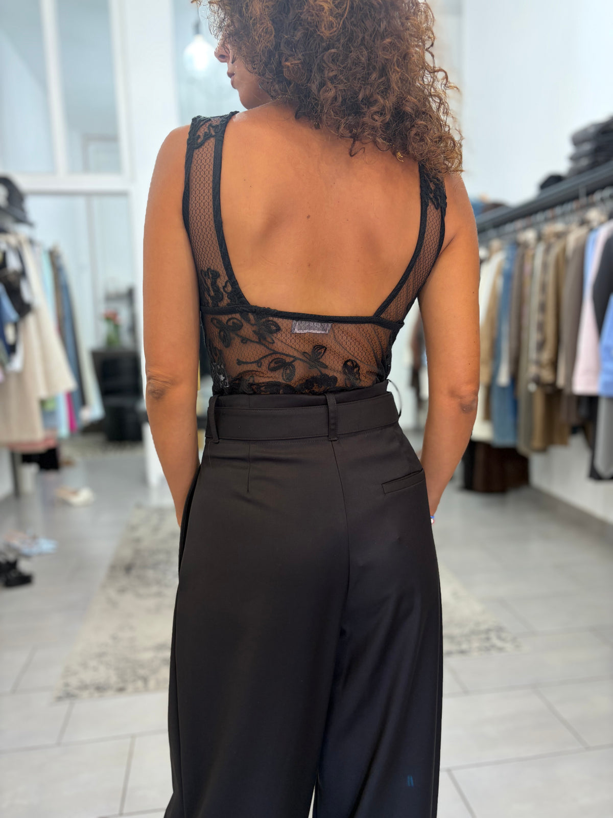 Body nero trasparente