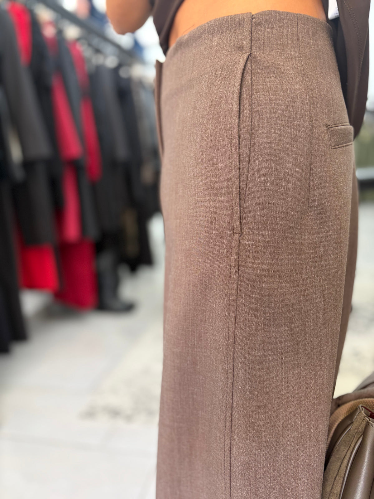 Pantalone gamba ampia corto Vicolo