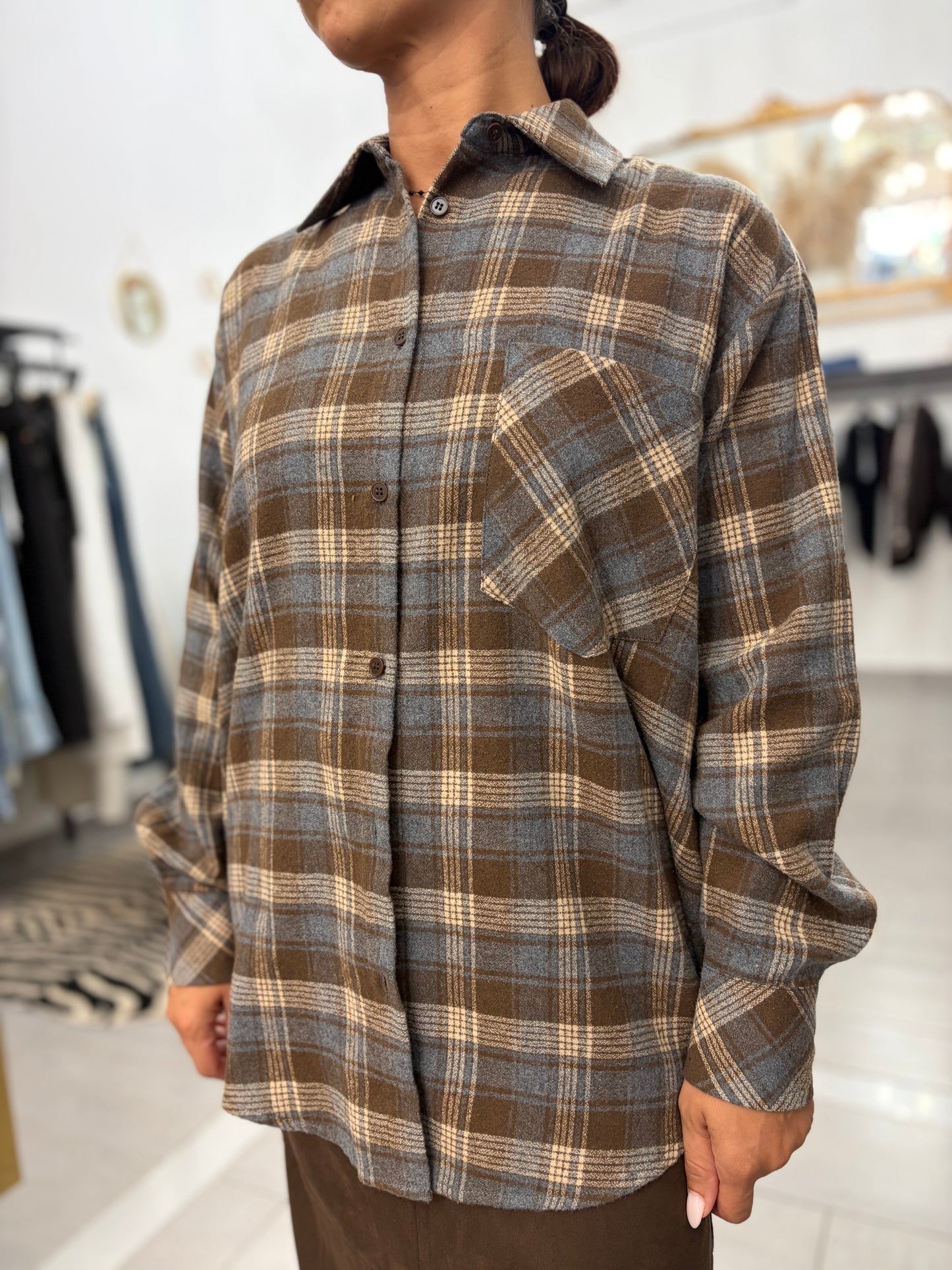 Camicia scozzese Eleh