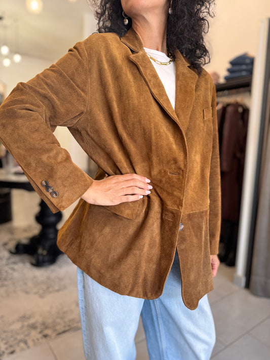 Blazer scamosciato Dixie