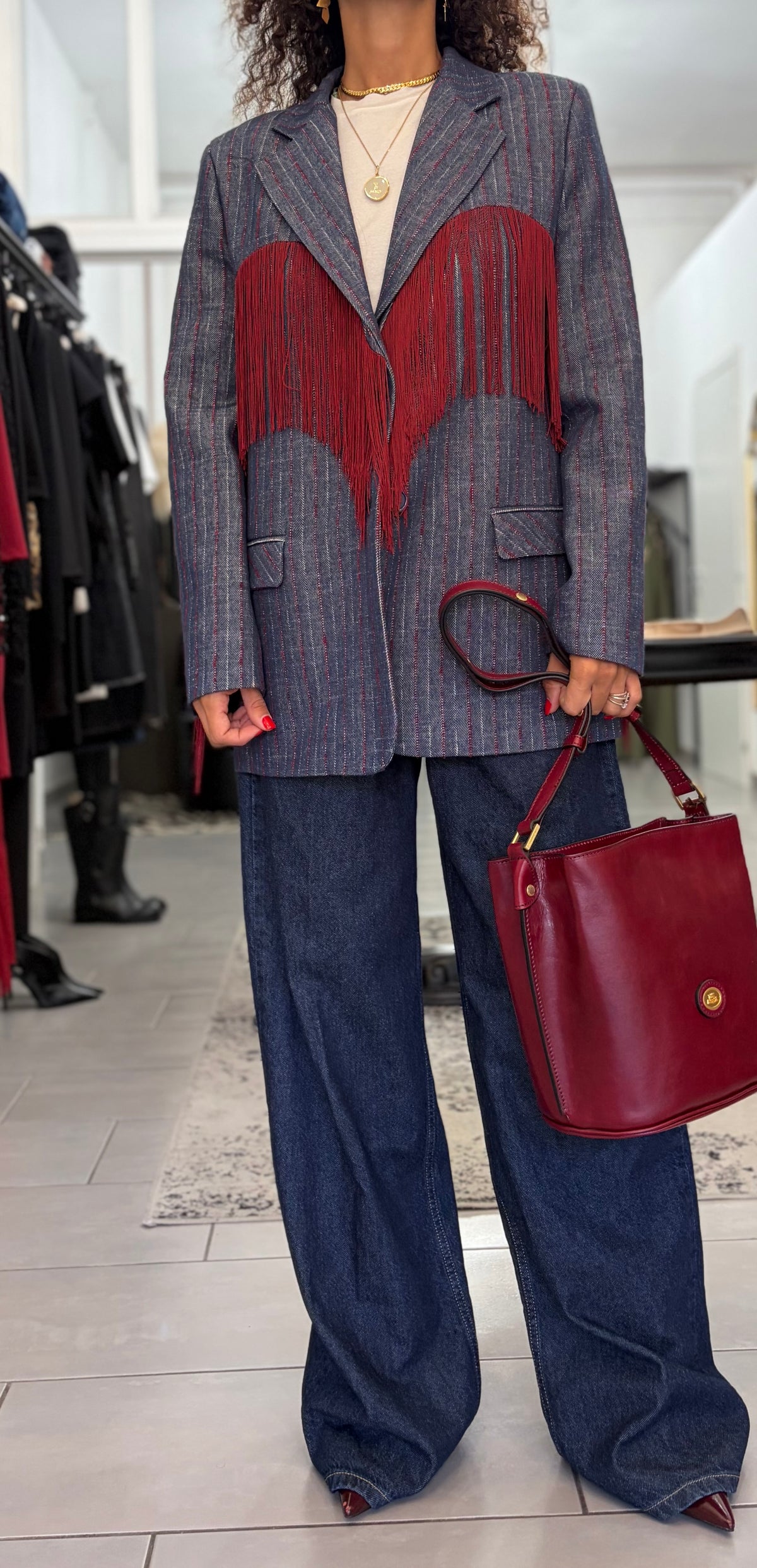 Blazer frange Dixie
