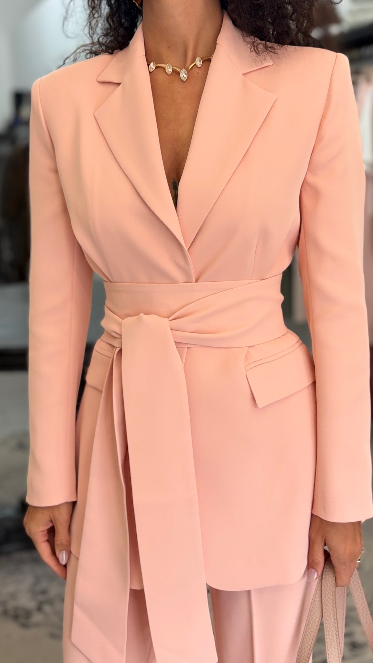 Blazer Silence bottoni gioiello