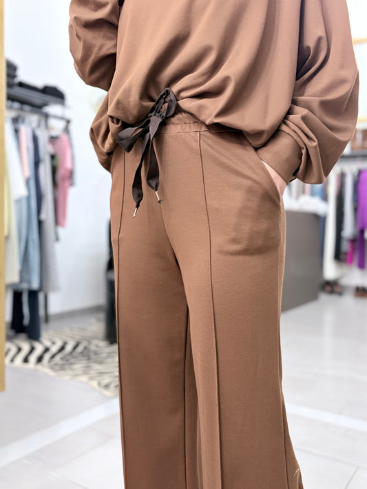 Pantalone in felpa Saiph marrone