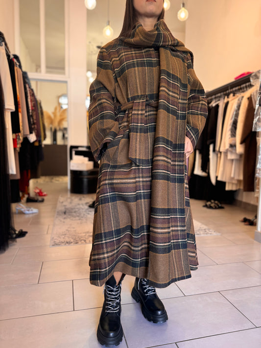 Cappotto Eleh a quadri