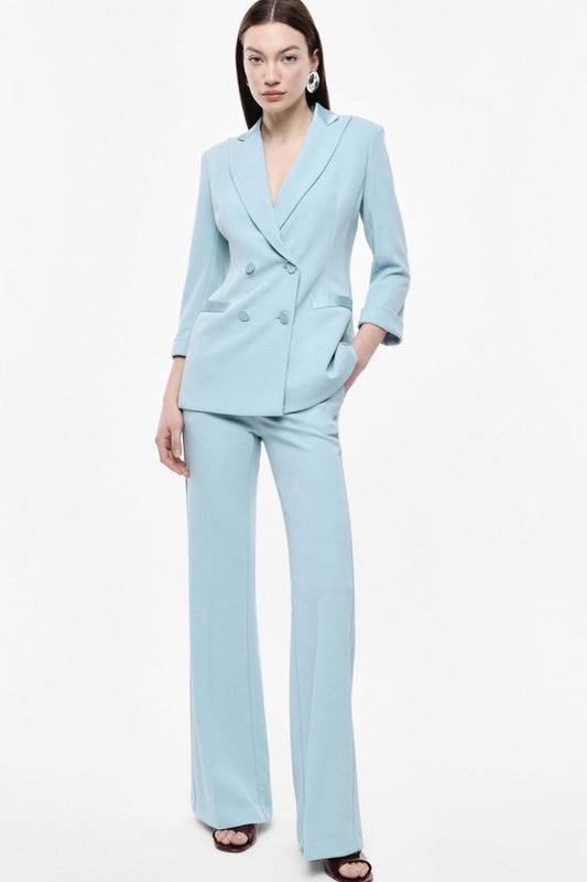 Blazer doppio petto maniche a tre quarti