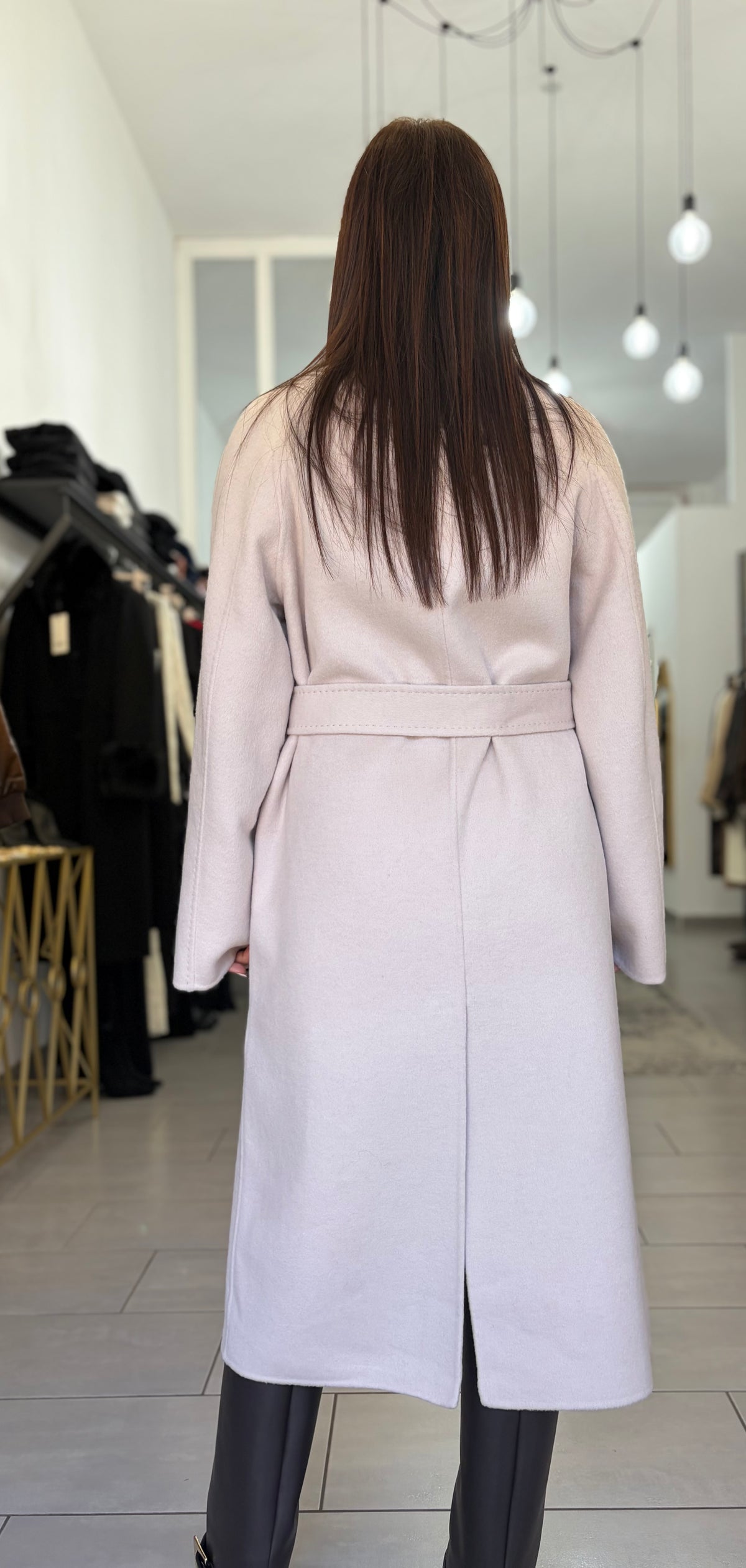 Cappotto lungo doppio petto Vicolo