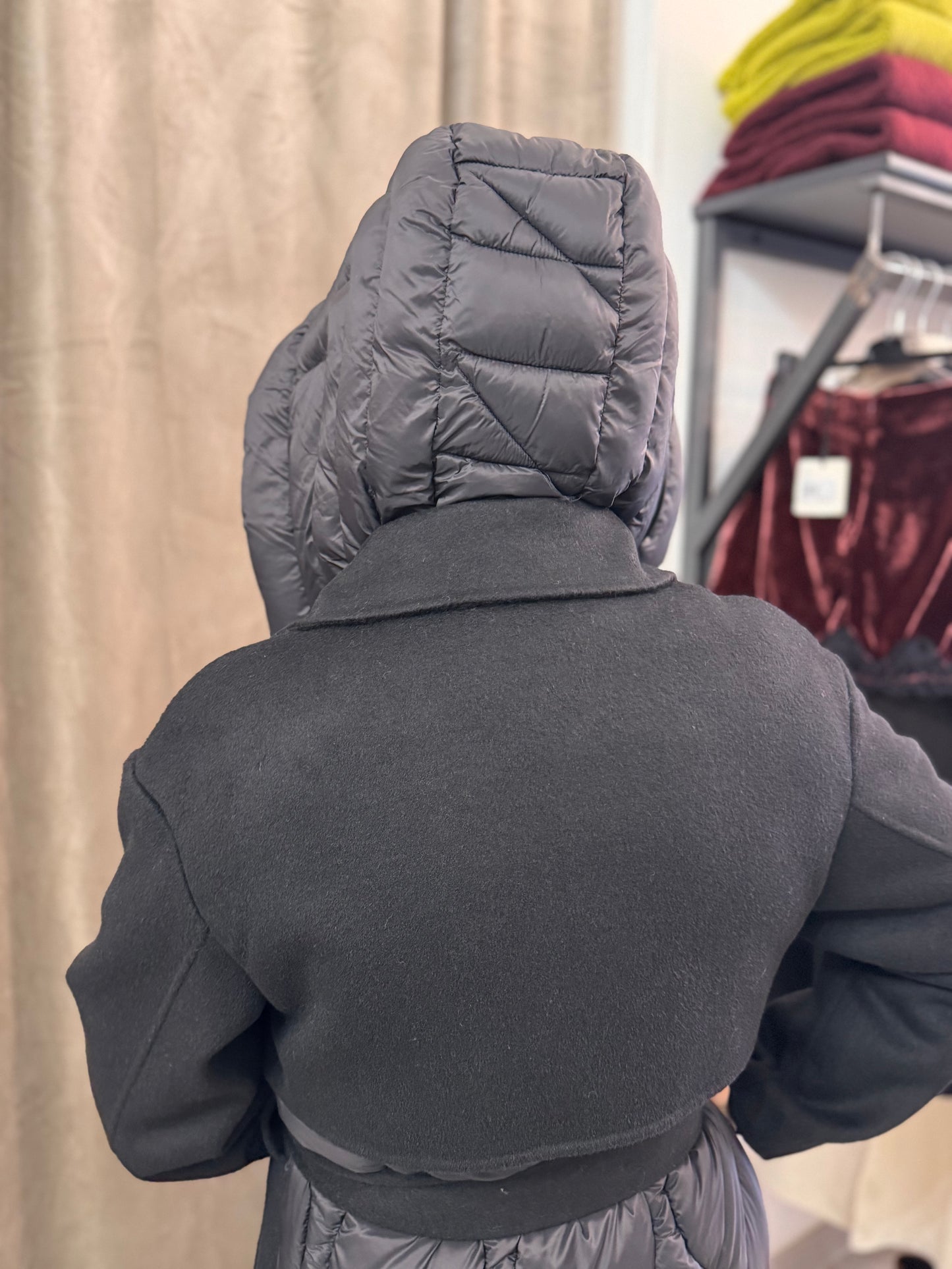 Cappotto Piumino Vicolo nero