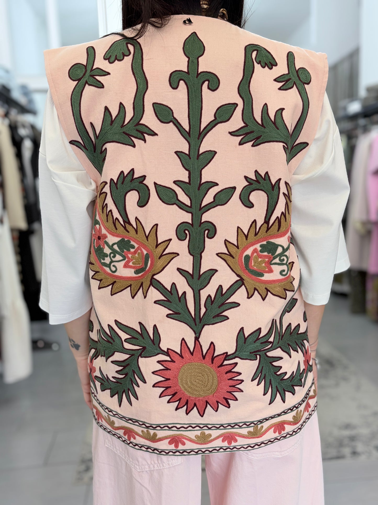 Gilet Dixie fantasia 100% cotone