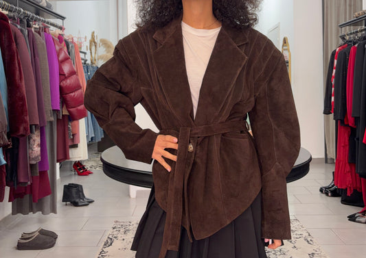 Giacca in crosta moro Vicolo