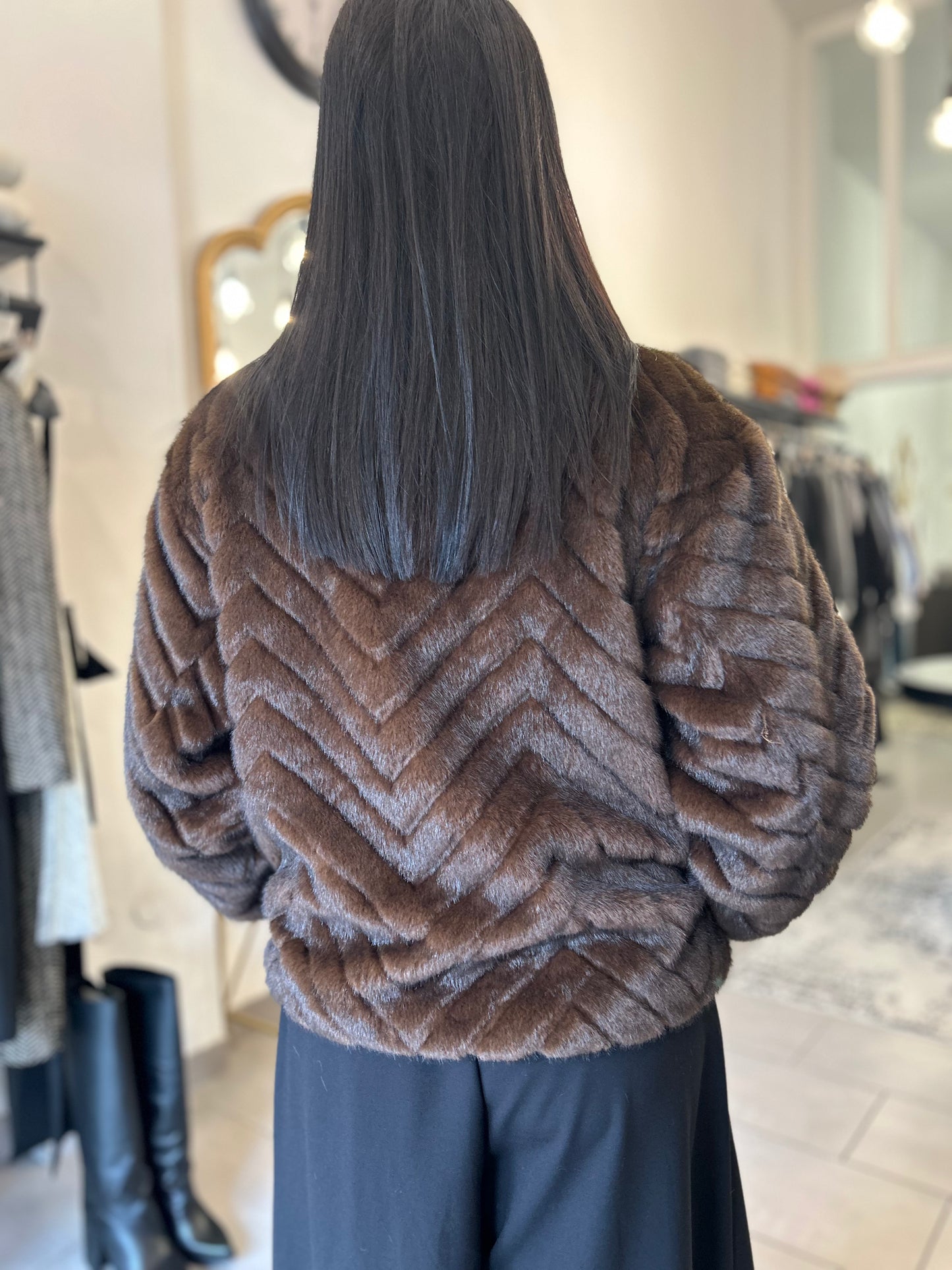 Eco pelliccia Vicolo marrone