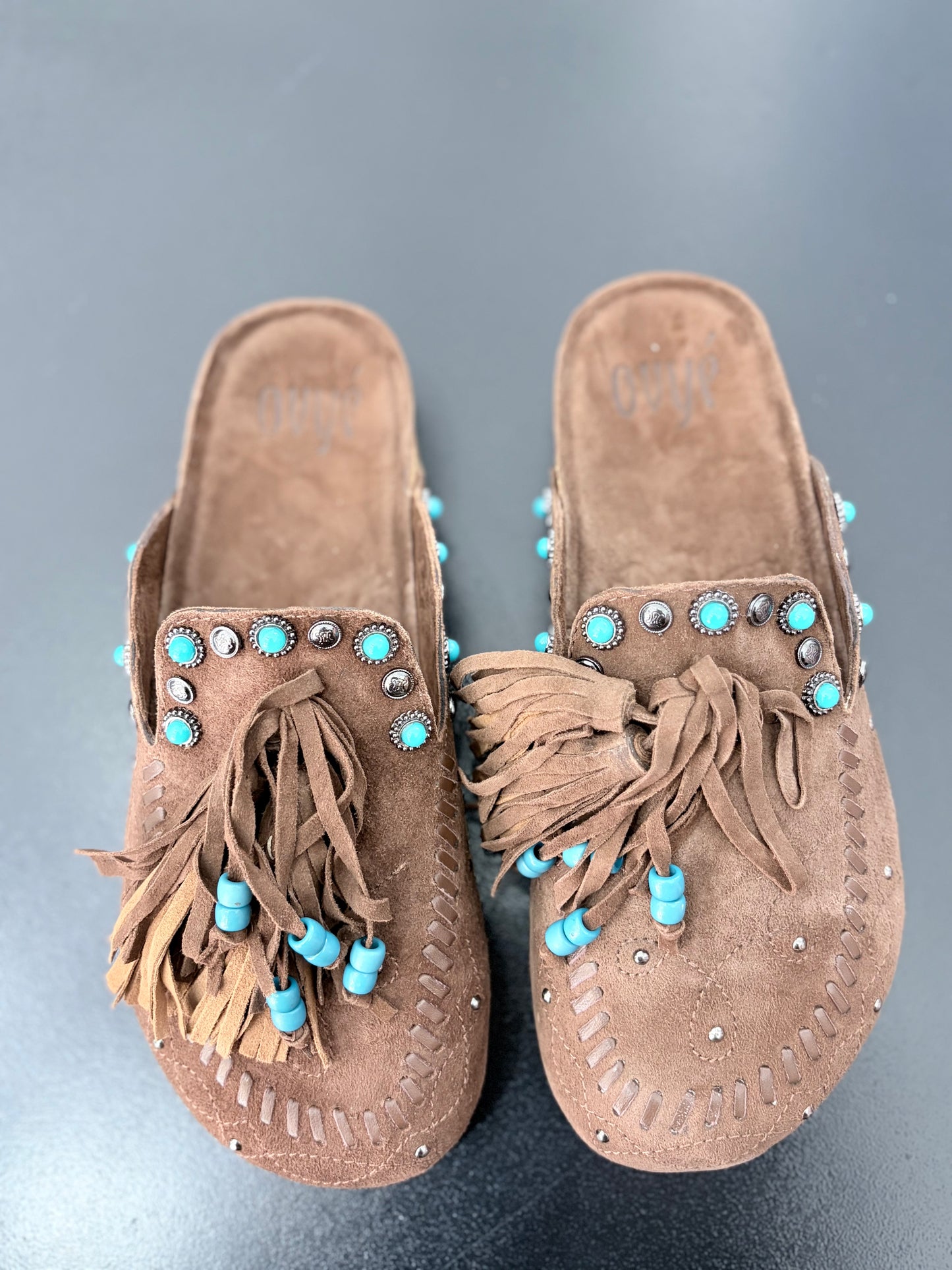 Mules in camoscio Ovyè