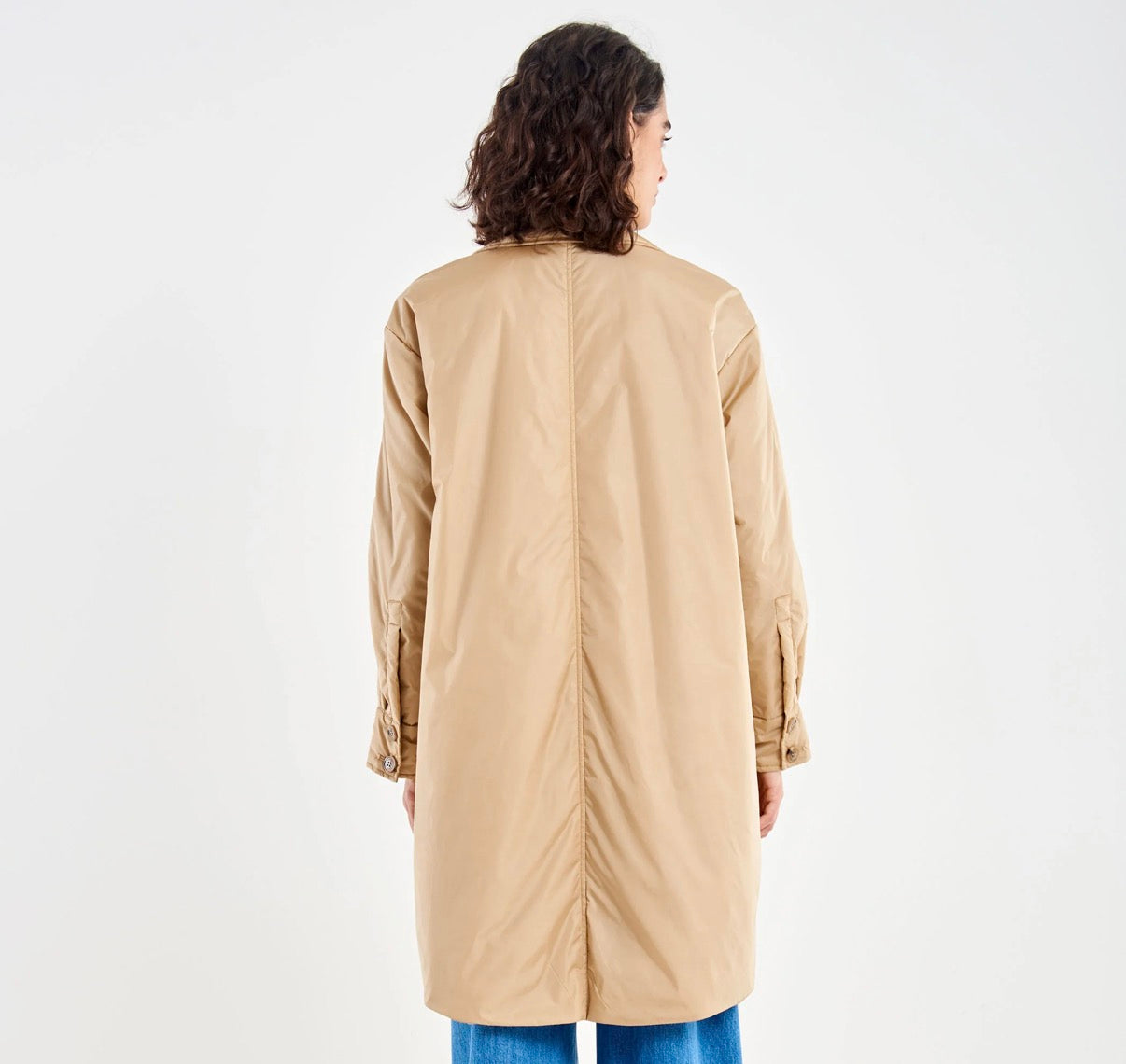 Trench Svasato Imbottito Vicolo beige
