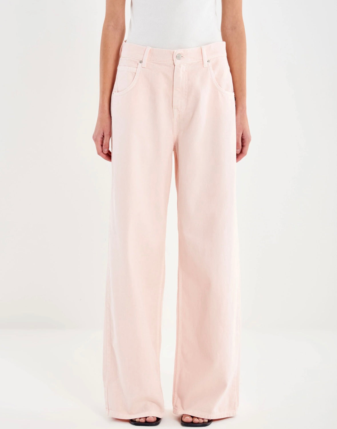 Jeans Icon Mia Baggy Rosa Vicolo