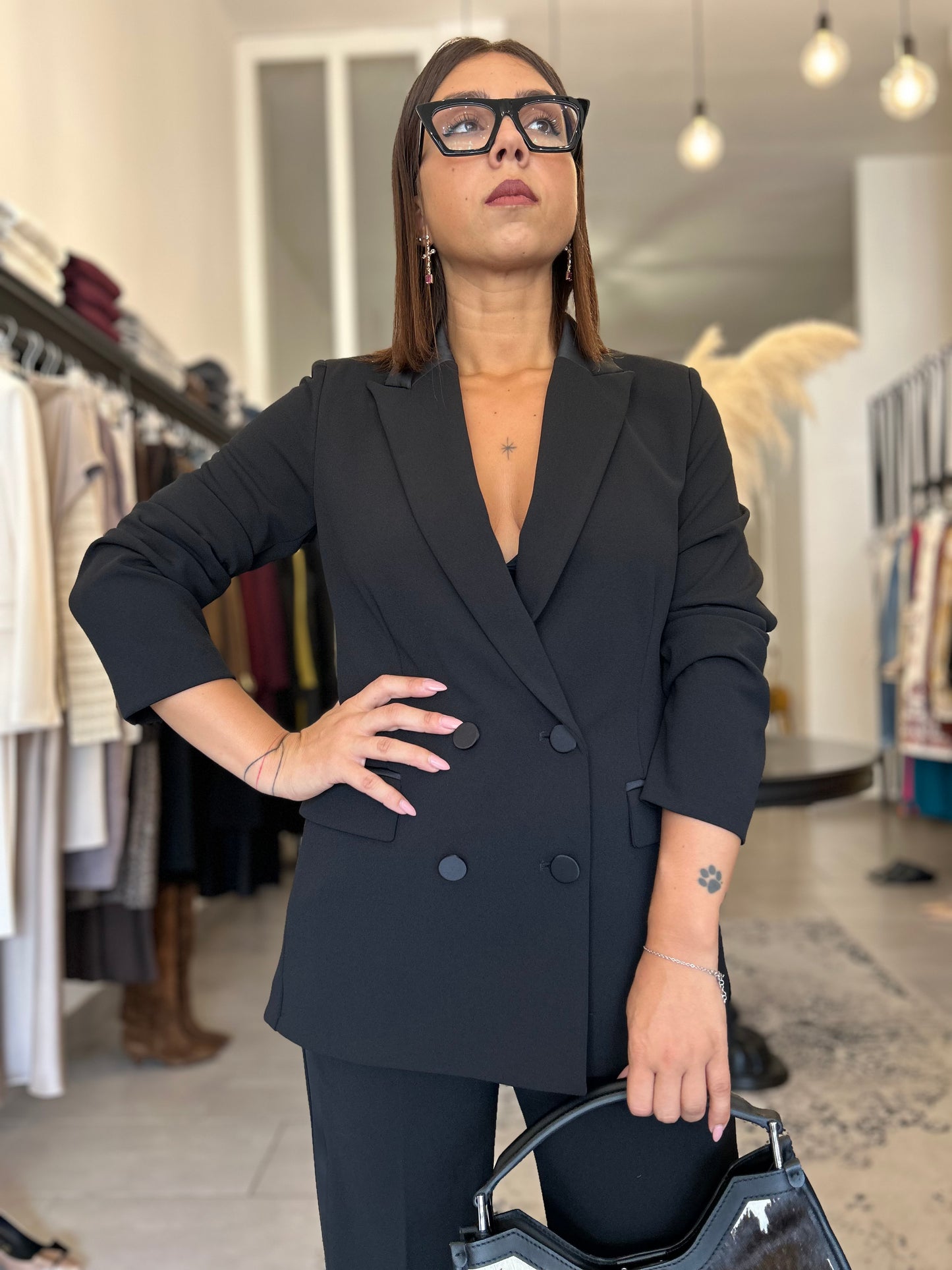 Blazer nero Vicolo