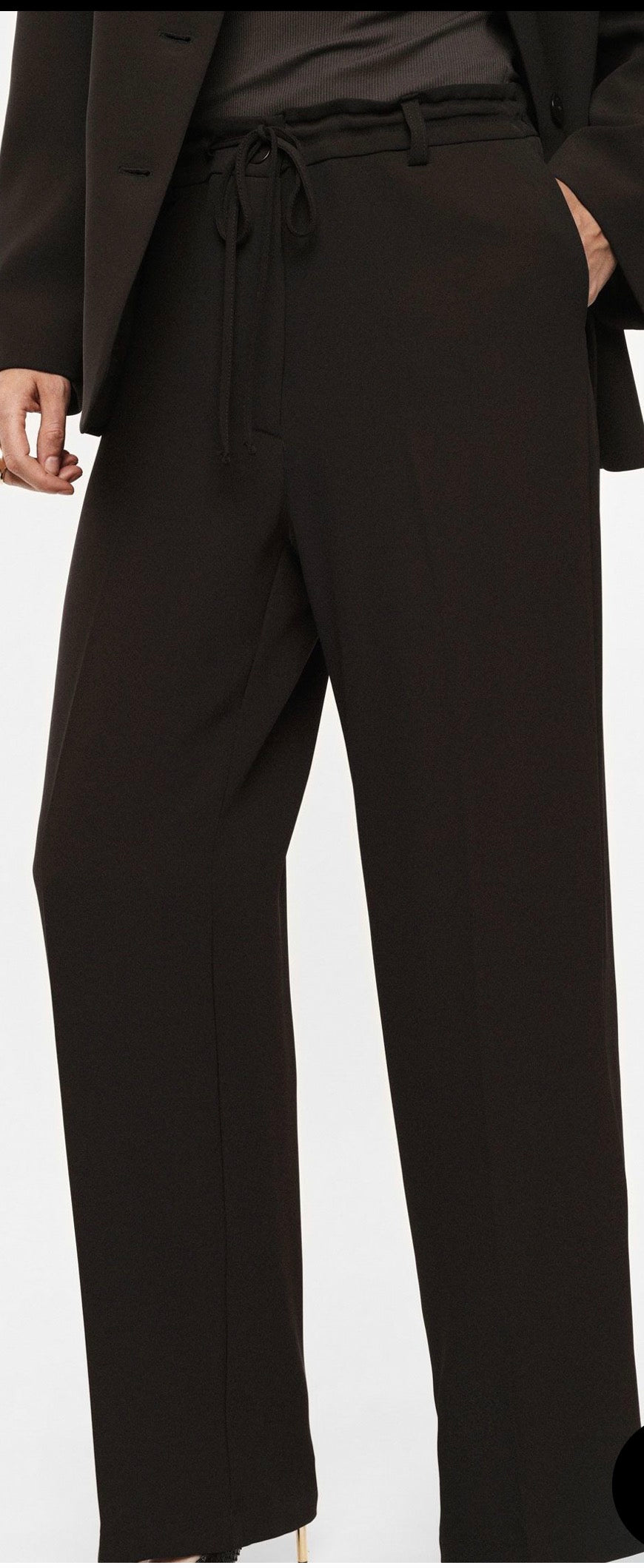 PANTALONI PALAZZO VITA ALTA CON COULISSE