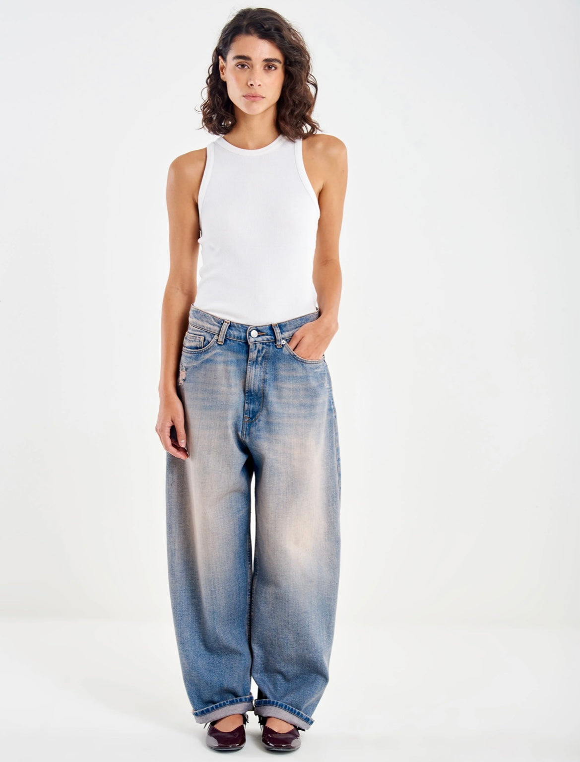 Jeans effetto vintage, Vicolo