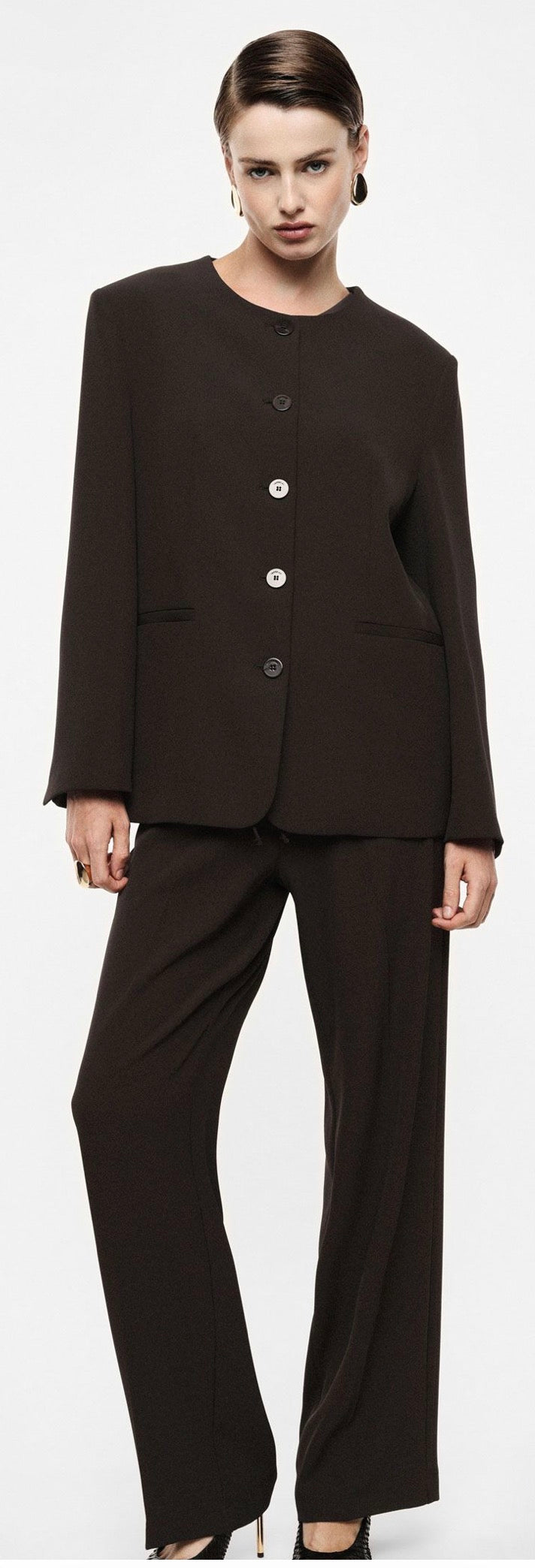 PANTALONI PALAZZO VITA ALTA CON COULISSE