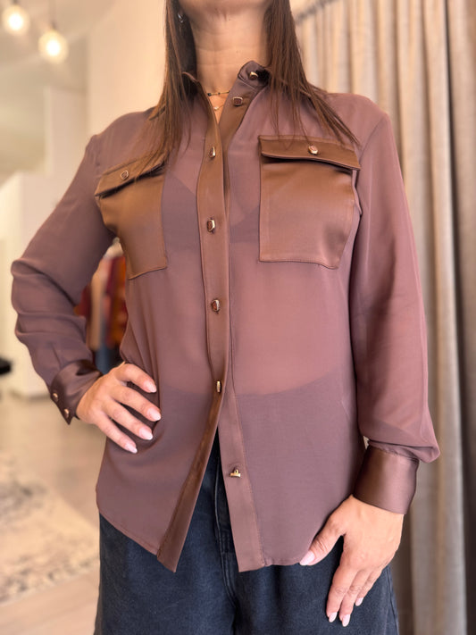 Camicia trasparente Silence
