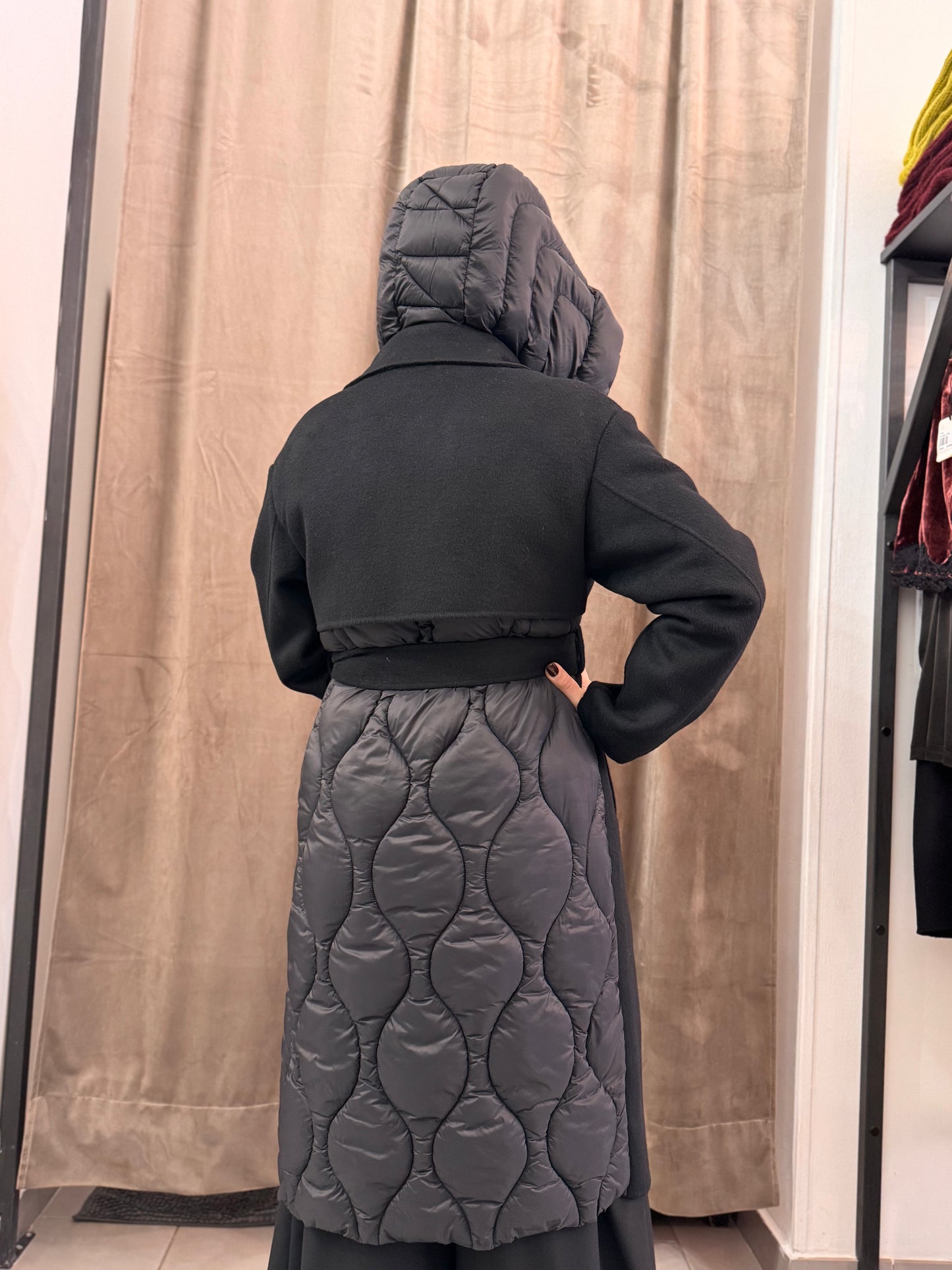 Cappotto Piumino Vicolo nero