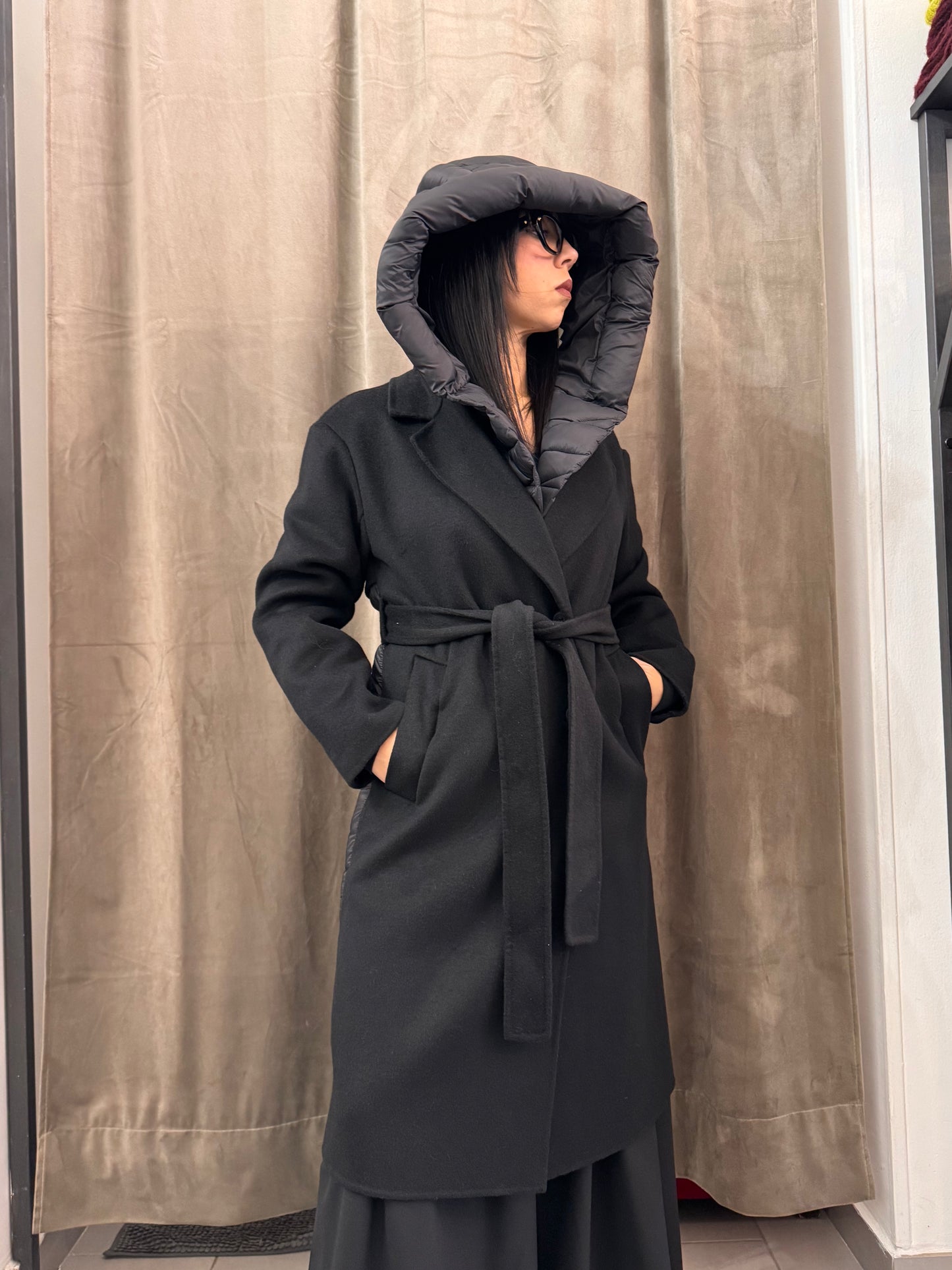 Cappotto Piumino Vicolo nero