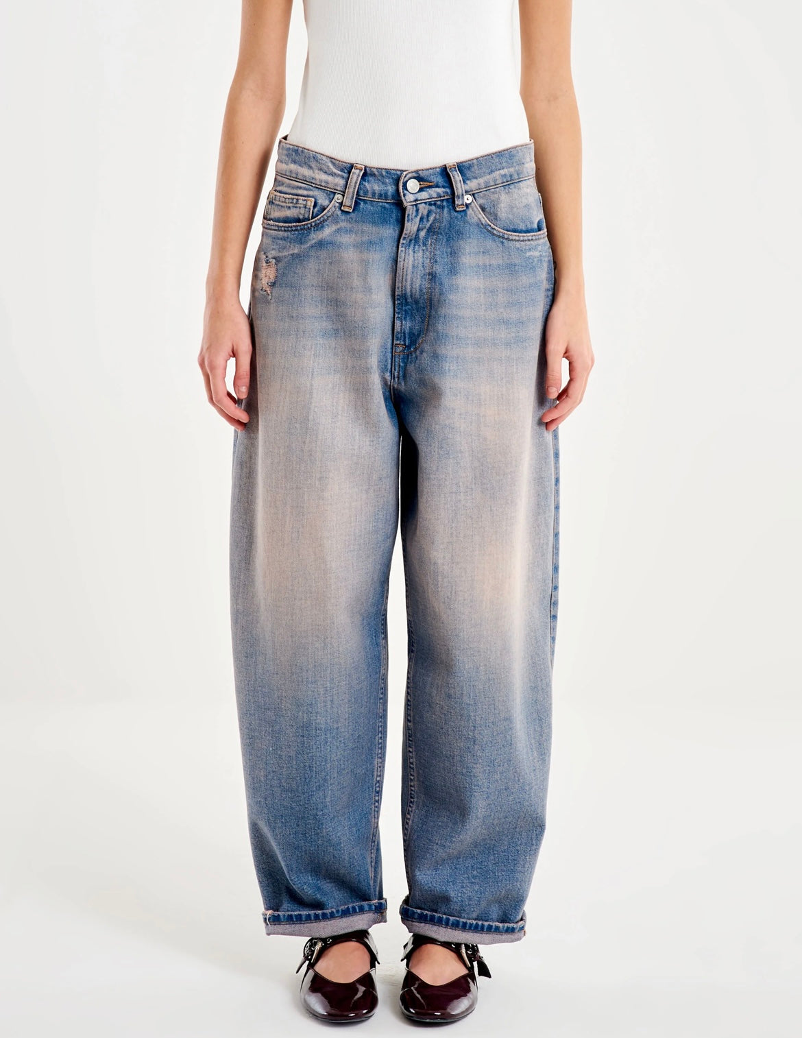 Jeans effetto vintage, Vicolo