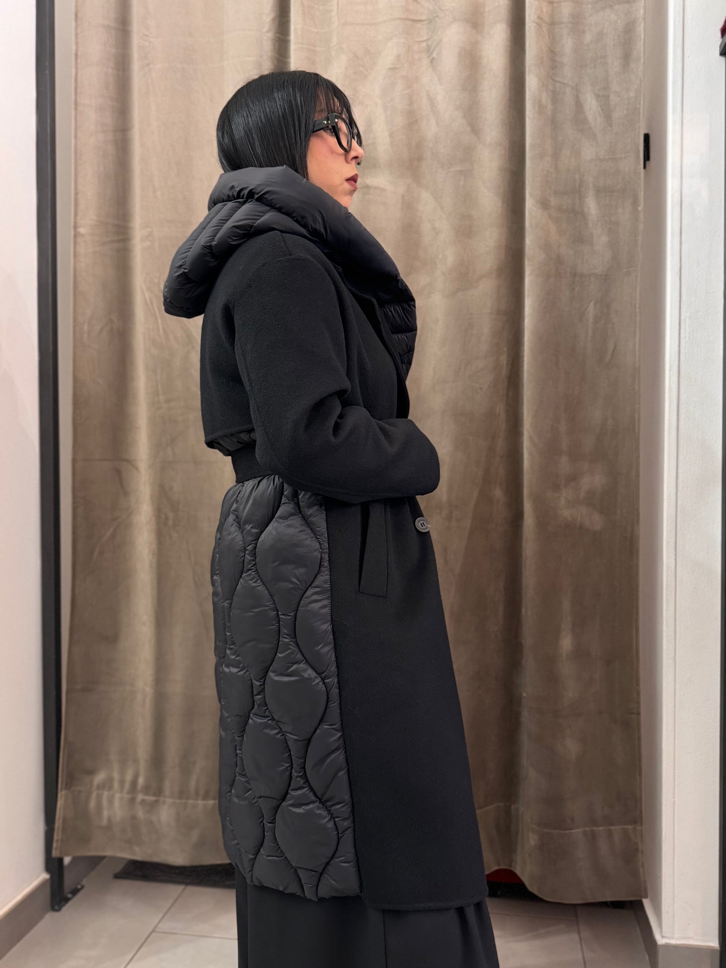 Cappotto Piumino Vicolo nero