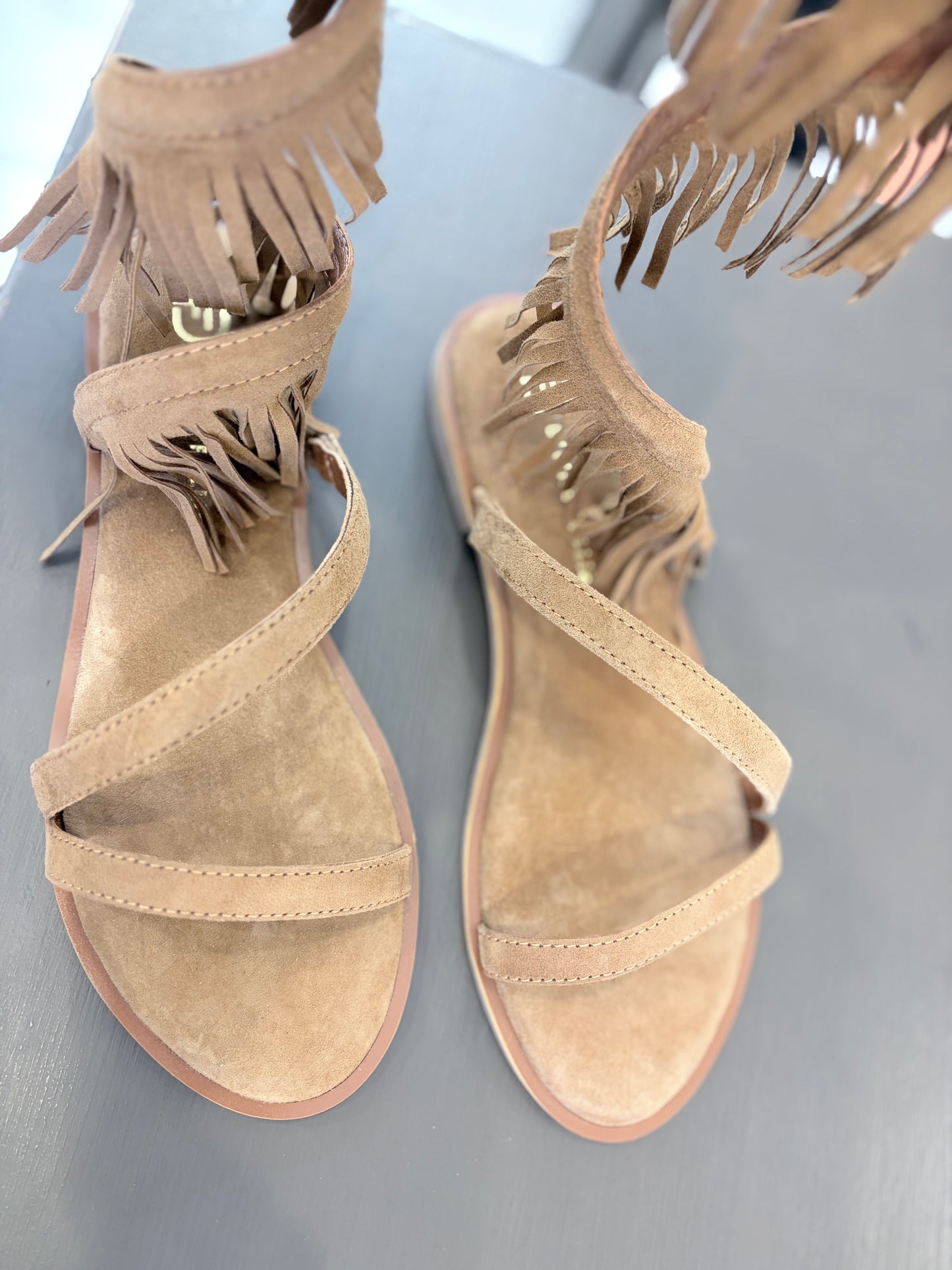 Sandali alla schiava cuoio Divine follie