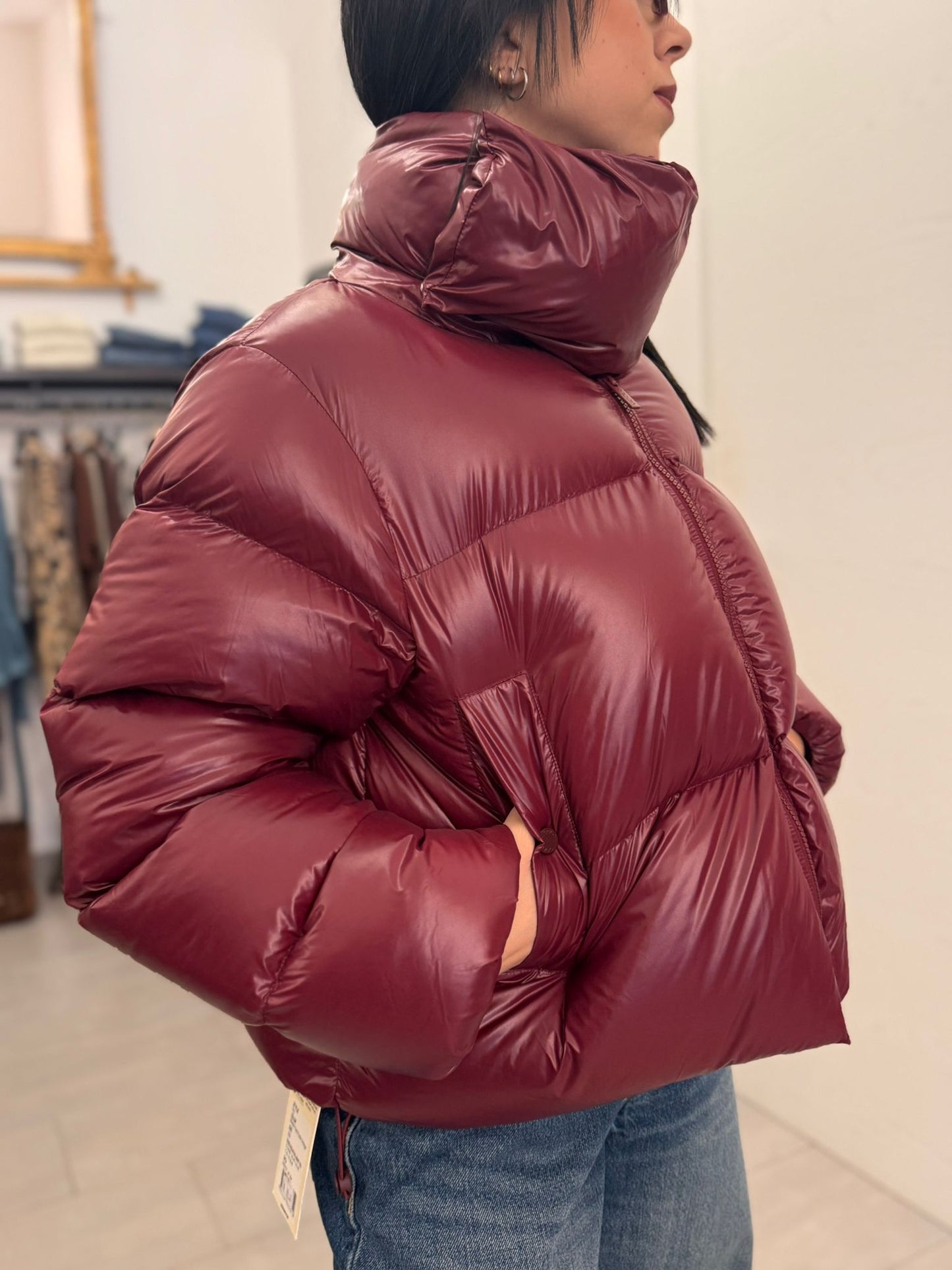 Giubbino bordeaux Vicolo