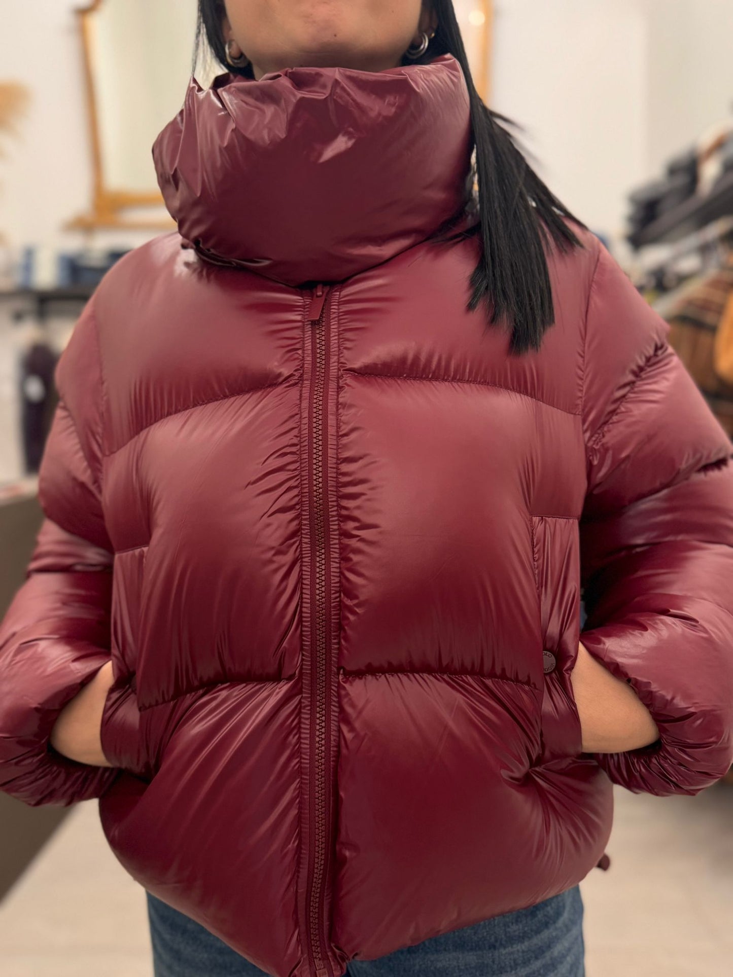 Giubbino bordeaux Vicolo